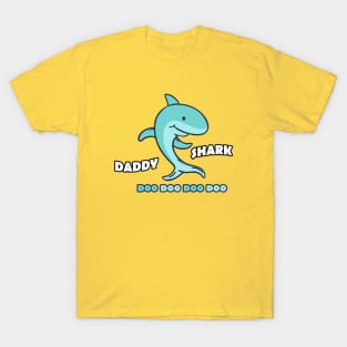 daddy shark doo doo doo doo, father's day, funny T-Shirt